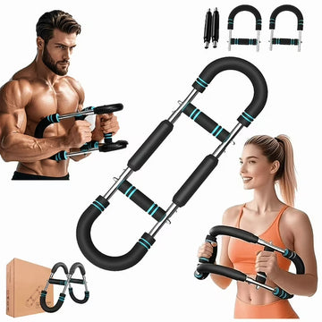 Twister Arm Trainer,Adjustable Chest Workout Equipment,Twister Arm Exerciser for Men,Grip Strength Trainer,Portable Fitness Equipment for Home